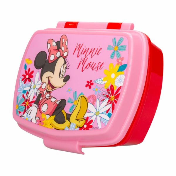 Set Infantil Botella Y Porta Alimentos Diseño Minnie Mouse STOR 2 Piezas - Imagen 2