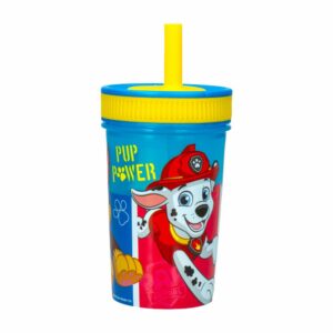 Vaso Infantil Con Sorbete Diseño Paw Patrol STOR 465 Ml