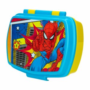 Porta Alimentos Infantil Diseño Spiderman STOR 1 Pieza