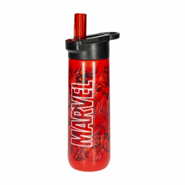 Tomatodo Diseño Marvel Pattern Con Pitillo STOR 820 Ml - Imagen 2