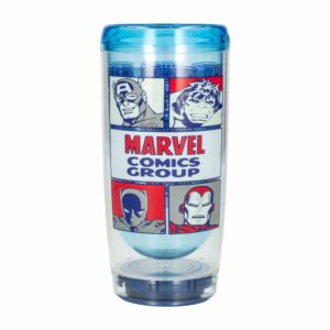 Vaso Infantil Doble Pared Diseño Marvel STOR 705Ml