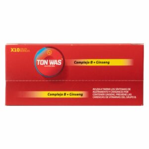 Vial Bebible A Base De Vitaminas TON WAS 10 Uds