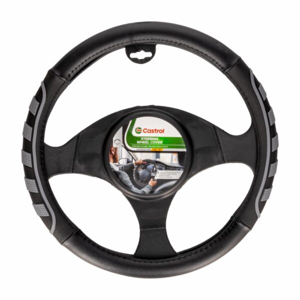 Cubre Volante De Goma Con Agarre CASTROL Universal