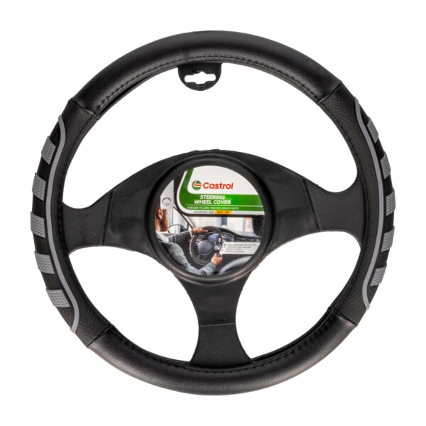 Cubre Volante De Goma Con Agarre CASTROL Universal