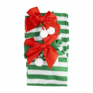 Disfraz De Medias Verde Con Blanco IMPORTADORA CUMPLEAÑOS 70 Cm