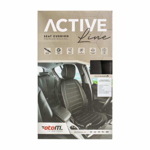 Fundas De Asiento Universal Active Line Negro OTOM Unidad