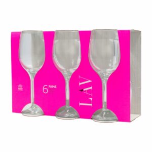 Set Copas Para Vino Blanco LAV 6 Piezas