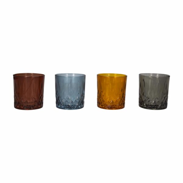 Set De Vasos Línea Odín De Colores 4X330 Ml LAV LV-ODN430 - Imagen 2