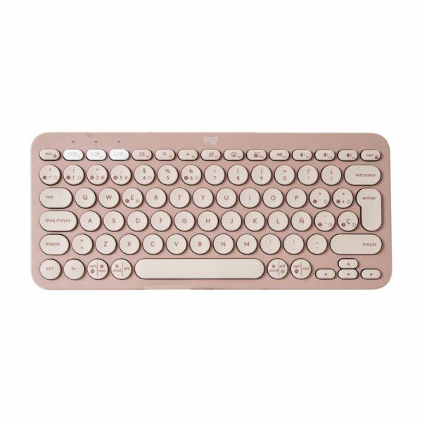 Teclado K380 Rosa LOGITECH Bluetooth - Imagen 2
