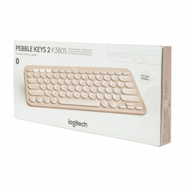 Teclado K380 Rosa LOGITECH Bluetooth - Imagen 3