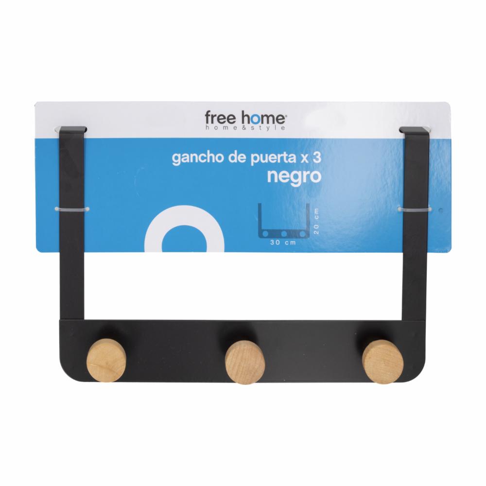 Gancho Metálico Para Puerta FREE HOME Unidad - Imagen 2
