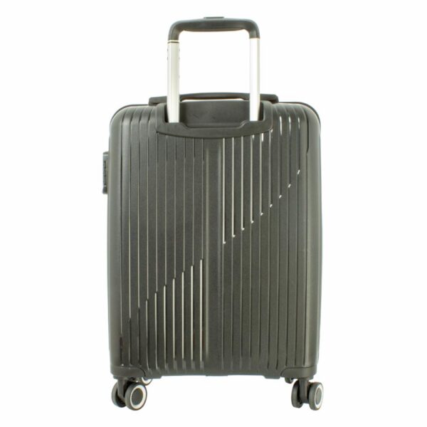 Maleta De Viaje Trolley Negra TRANSWORLD LUGGAGE 20" - Imagen 4