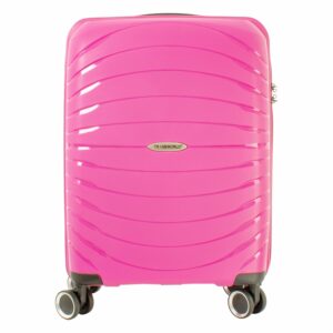 Maleta De Viaje Trolley Morada TRANSWORLD 20"