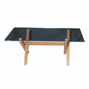 Mesa De Centro De Vidrio HY MDF