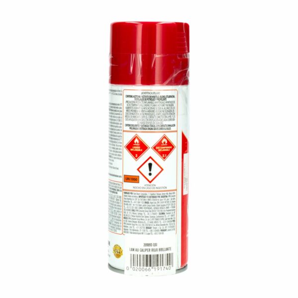 Pintura Para Caliper Rojo Brillante RUST OLEUM 340 G - Imagen 2