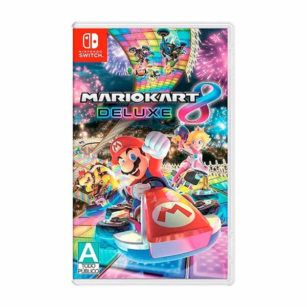 Consola Switch Oled Blanco Mario Kard 8 NINTENDO HRG-S-KAA1B - Imagen 2