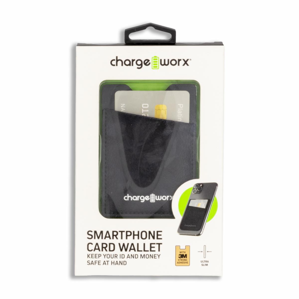 Porta Tarjetas Para Celulares CHARGE WORX Ultra Slim