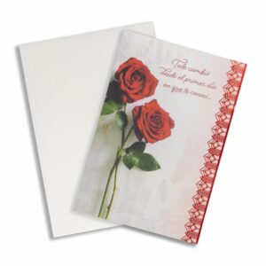 Tarjeta San Valentín HALLMARK 20 cm X 13,5 cm
