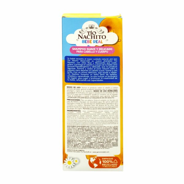 Shampoo Infantil 2 En 1 TIO NACHITO 400 Ml - Imagen 4