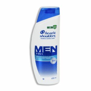 Shampoo Para Cabello Men 3 En 1 HEAD & SHOULDERS 650 Ml