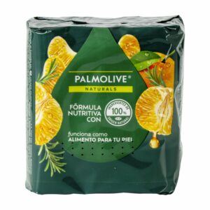 Jabón En Barra Mandarina Y Romero PALMOLIVE 3 X110 G