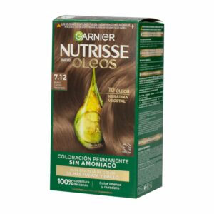 Tinte Para Cabello Oleo Rubio Cenizo NUTRISSE N.712