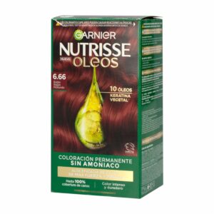Tinte Para Cabello Oleo Rubio Rojizo NUTRISSE P6.66