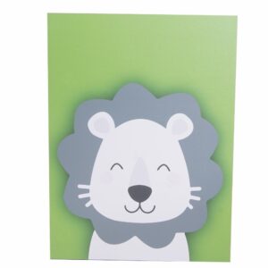 Cuadro Decorativo Mascotas León FREE HOME 40X30 Cm