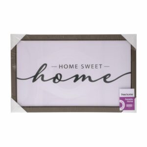 Cuadro Decorativo Diseño Home FREE HOME 40X25 CM