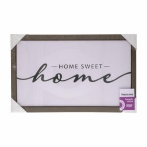 Cuadro Decorativo Diseño Home FREE HOME 40X25 CM