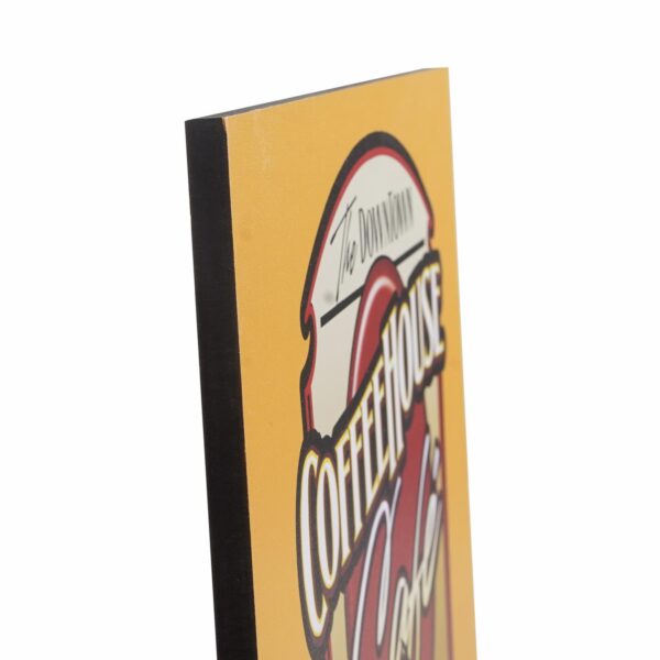 Cuadro Decorativo Diseño Coffe House FREE HOME 30X30 CM - Imagen 2
