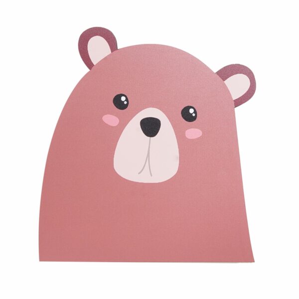 Aplique  Mascotas Diseño Oso FREE HOME 40X30 CM