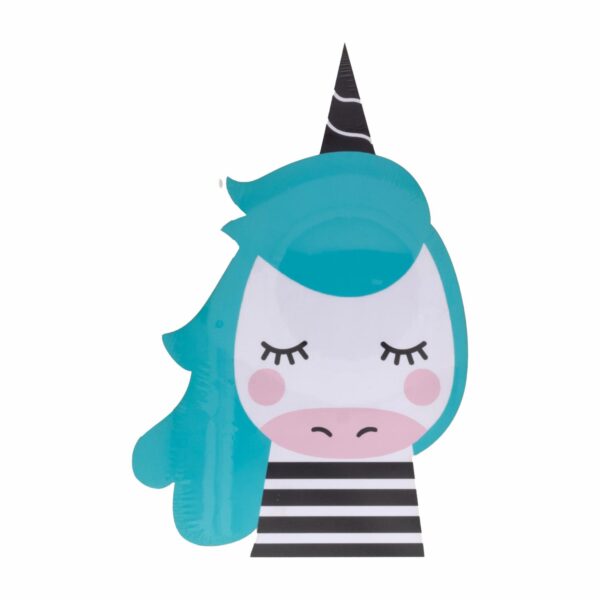 Aplique  Mascotas Diseño Unicornio FREE HOME 40X30 CM - Imagen 2