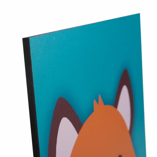 Cuadro Decorativo Mascotas Zorro FREE HOME 40X30 Cm - Imagen 2