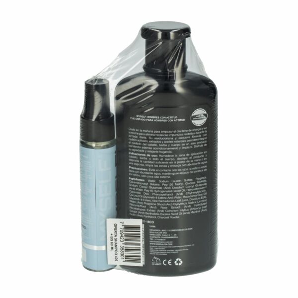 Shampoo 3En1 + Splash MYSELF 460 Ml - Imagen 2