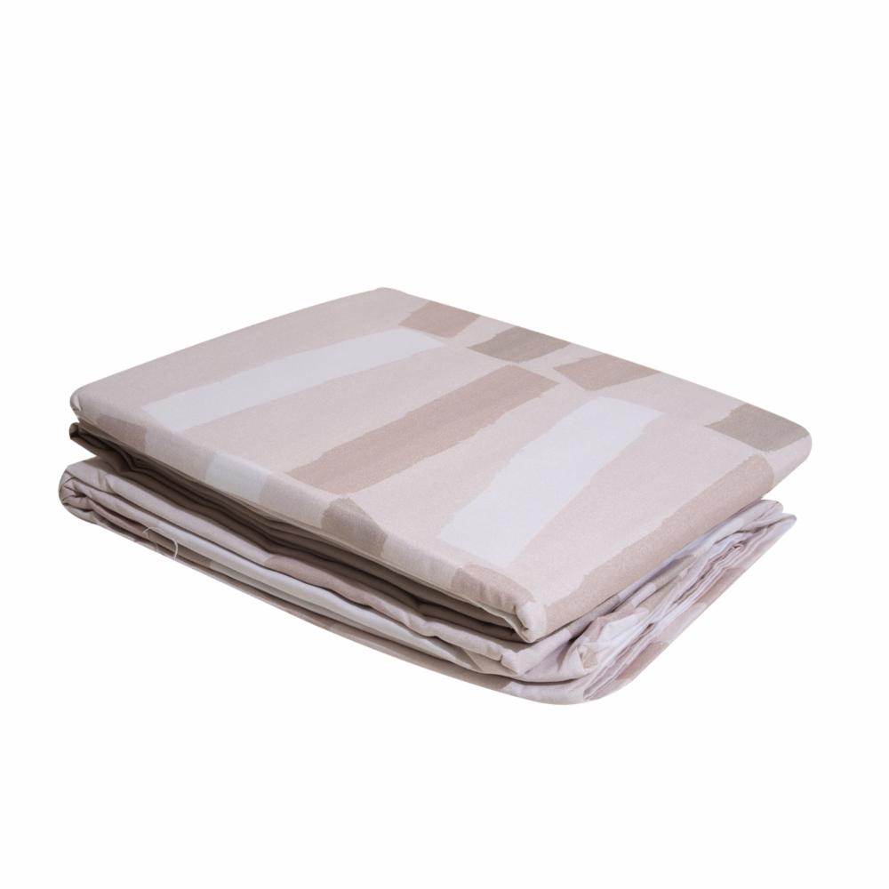 Juego De Sábanas Smooth Bone Habano NOPERTI - Imagen 2