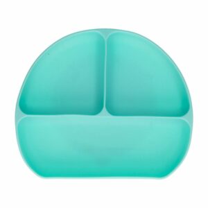Plato De Silicon Infantil Con 3 Divisiones Y Ventosa BABY'S 1 Pieza