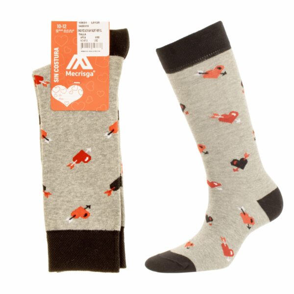 Medias Alta San Valentín MGX BASIC Varios Colores - Imagen 2
