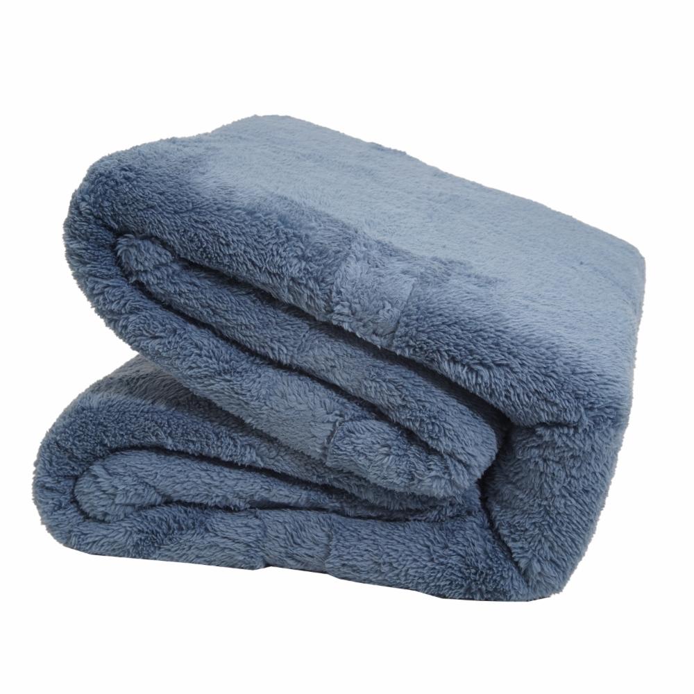 Cobija Sherpa Azul MODERTEX - Imagen 2