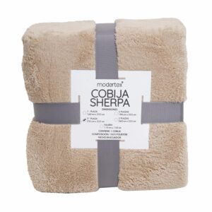 Cobija Sherpa Khaki MODERTEX