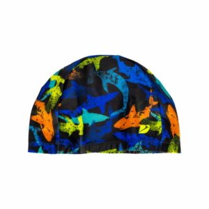 Gorro De Baño Niño Print Negro NAUDER Talla Única