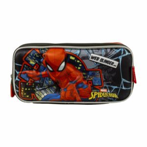 Cartuchera Doble Ultimate Spiderman SPIDERMAN Unidad