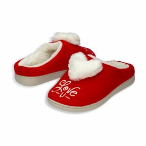 Pantufla Sueca San Valentín Corazón CM ORIGINAL