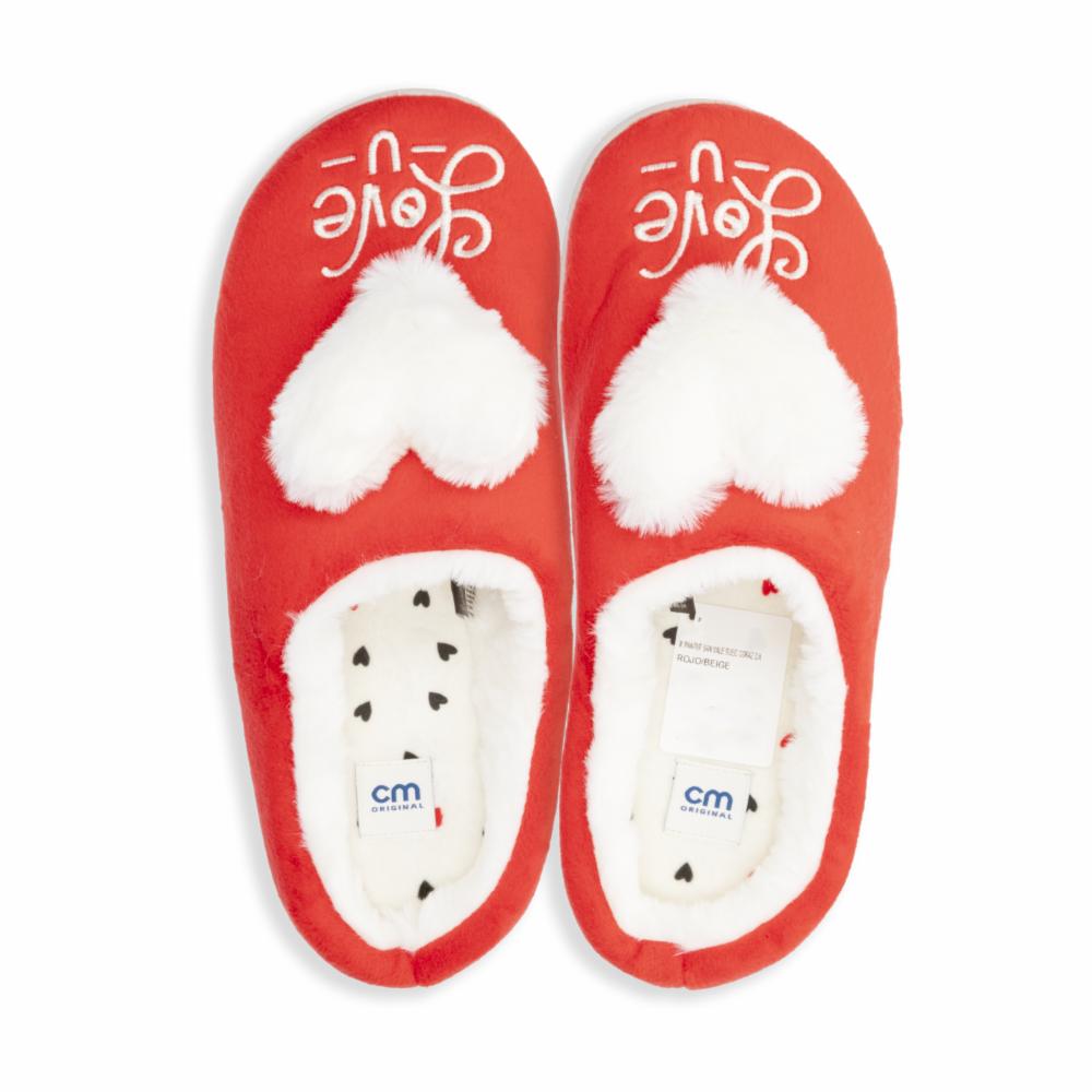 Pantufla Sueca San Valentín Corazón CM ORIGINAL - Imagen 2