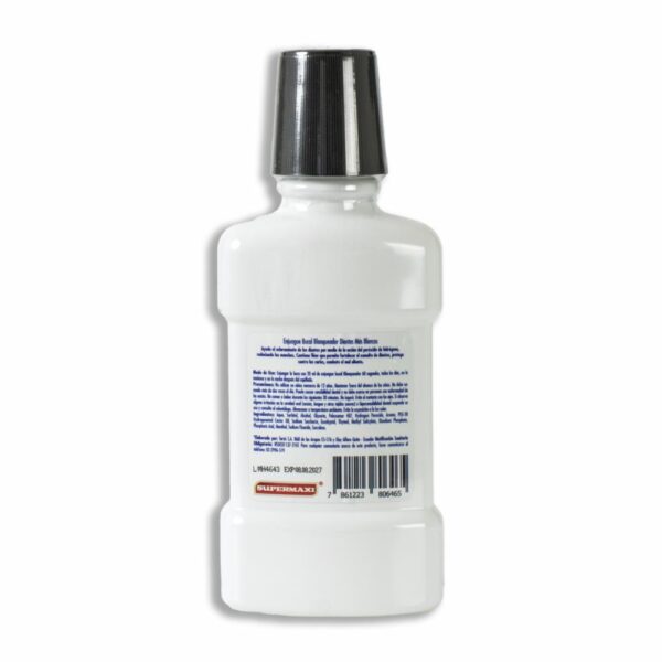Enjuague Bucal Con Blanqueador SUPERMAXI 250 Ml - Imagen 2