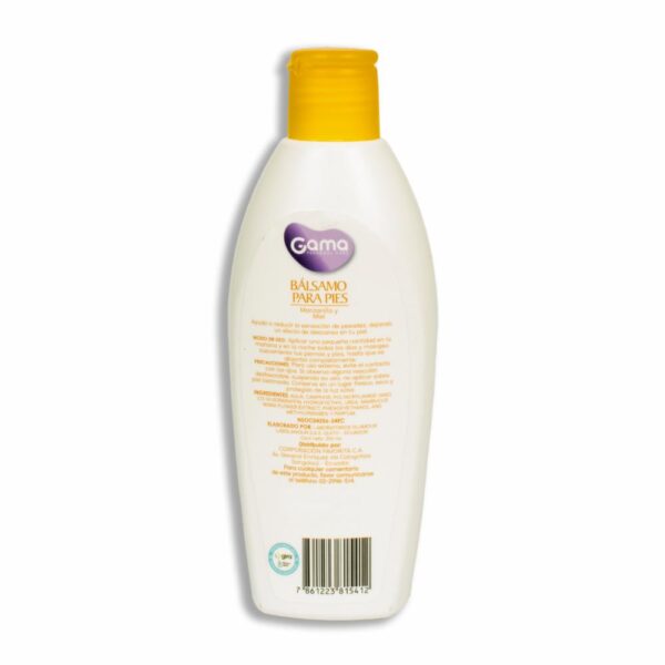 Bálsamo De Pies Cansados Manzanilla Y Miel GAMA 200 Ml - Imagen 2