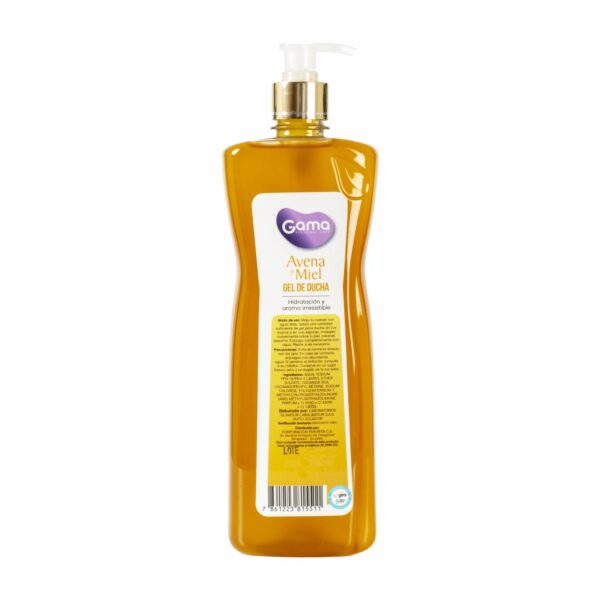 Gel De Ducha Avena Y Miel GAMA 750 Ml - Imagen 2