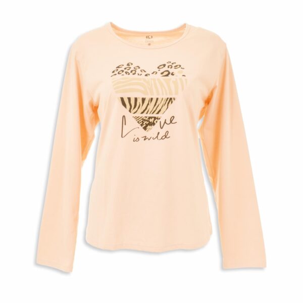 Pijama San Valentín De 2 Piezas Pantalon Y Camiseta GRECO - Imagen 2