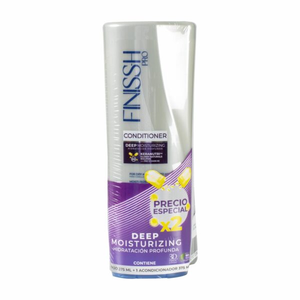 Pack Shampoo Y Acondicionador Deep Moisturizing FINISSH PRO 700 Ml - Imagen 2
