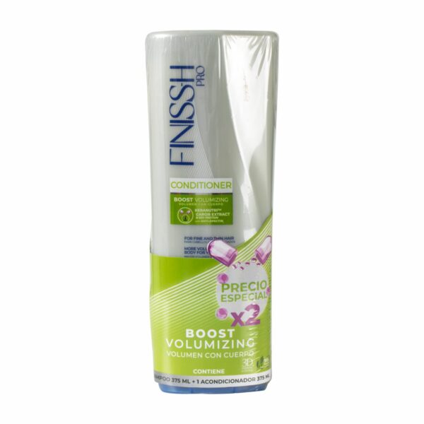 Pack Shampoo Y Acondicionador Boost Voluminizing FINISSH PRO 700 Ml - Imagen 2